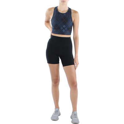 Спортивный бюстгальтер Aqua Fitness Womens Navy Racerback для фитнеса Athletic XS BHFO 9217