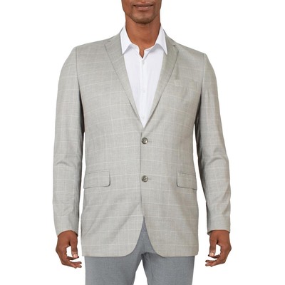 

Kenneth Cole New York Серый мужской пиджак с двумя пуговицами Пиджак  BHFO 3802, Light grey