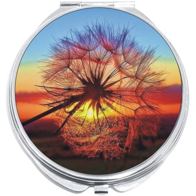 Dandelion Wish Compact with Mirrors - Perfect for your Pocket or Purse