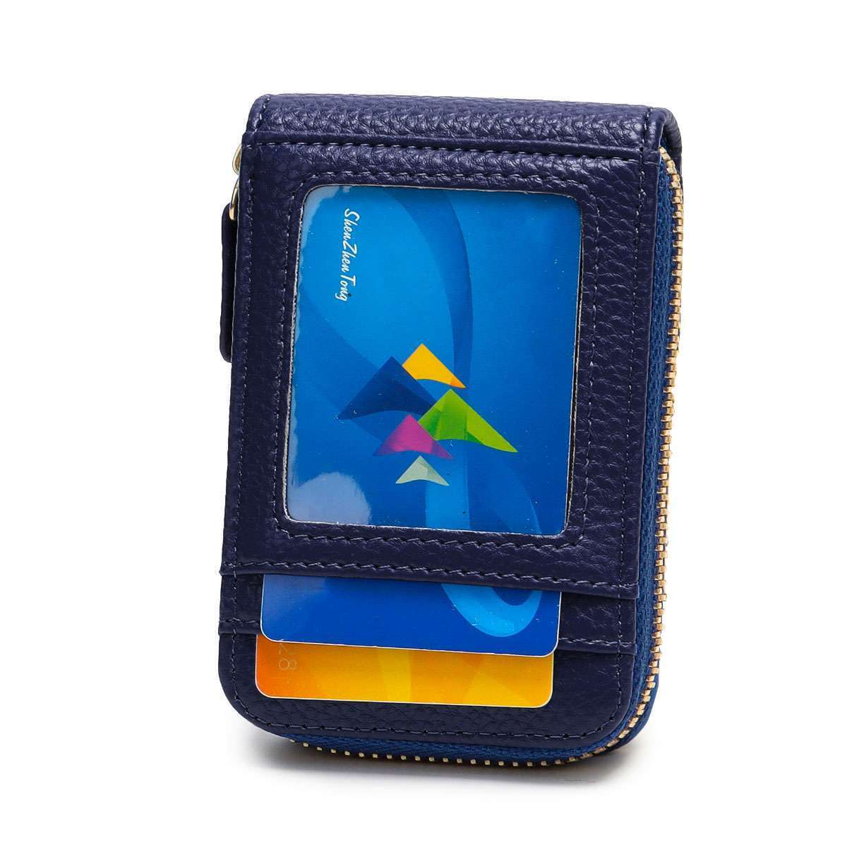 Lock Slim Wallet Secure Men Women RFID Blocking Money Credit Card Holder Wallets