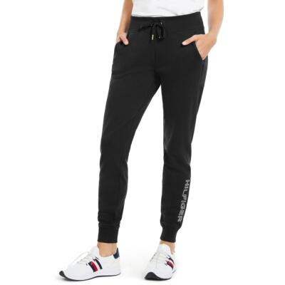 

Tommy Hilfiger Sport Женские черные брюки для бега для фитнеса и йоги Athletic  BHFO 2667, Черный