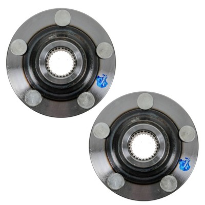 TRQ Wheel Bearing Seal & Hub Front LH & RH Kit 8 Piece for Subaru