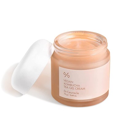 Dr.Ceuracle, Vegan Kombucha Tea Gel Cream+Essence A hydrating gel cream