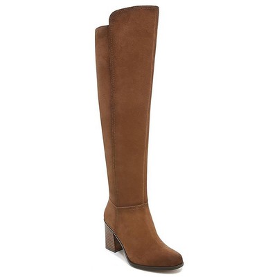 

Женские сапоги до колена Naturalizer Kyrie Beige, обувь 10,5, средний (B,M) BHFO 2998, English tea suede