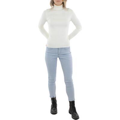 

NYDJ Женские синие укороченные джинсы скинни Alina Railroad Stripe Denim  BHFO 6651, Blue/white railroad stripe