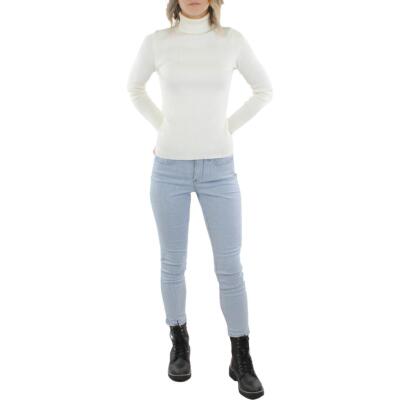 NYDJ Женские синие укороченные джинсы скинни Alina Railroad Stripe Denim 2 BHFO 6651