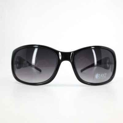 Sun Rayz PS 920 BK Black Rectangle Polarized Sunglasses 53[]17 140 mm