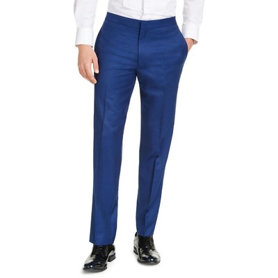 

Alfani Mens Blue Slim Fit Office Workwear Брюки  BHFO 3549, Синий, MDZOPQBZ0001