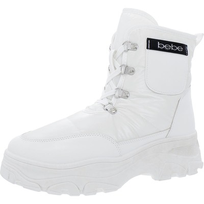 Женские зимние ботинки Bebe Sport Jadah White 11 Medium (B,M) BHFO 3971