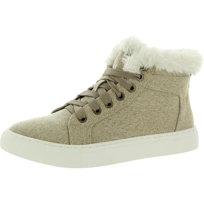 

Boutique by Corkys Женские высокие кеды Templin из искусственного меха BHFO 5718, Tan, Templin