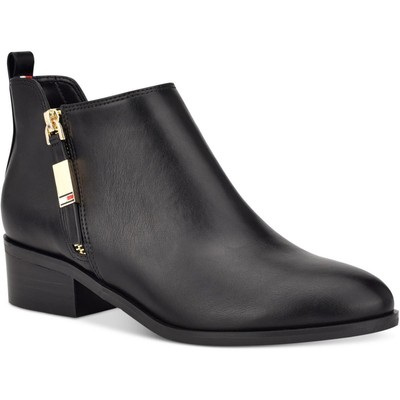 Женские ботильоны Wright от Tommy Hilfiger черного цвета, размер 7,5 (B,M), BHFO 4921