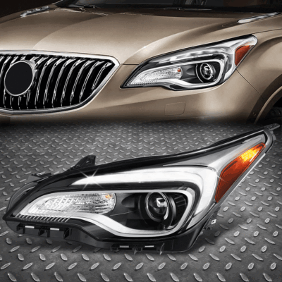 [LED DRL] ДЛЯ ЛЕВОЙ БОКОВОЙ ФАРЫ ПРОЕКТОРА BUICK ENVISION OE STYLE 16-18