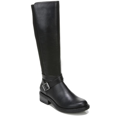 LifeStride Womens Karter Black Knee-High Boots Shoes 8 Medium (B,M) BHFO 1218