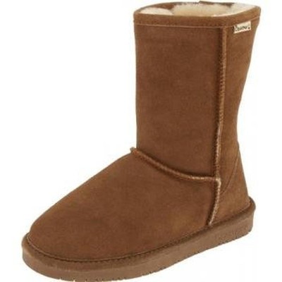 

Женские короткие коричневые повседневные ботинки Bearpaw Emma, 7, средние (B,M), BHFO 4756, Hickory