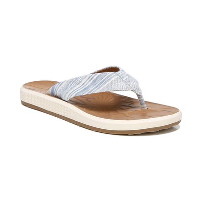 

Женские парусиновые шлепанцы Zodiac солнечно-синего цвета 7,5, средний (B,M) BHFO 1428, Blue mlt fb