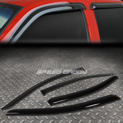 ДЛЯ 12-16 CHEVY SONIC 4DR ДЫМЧАТЫЙ ОТТЕНОК ОКОННЫЙ ВИЗОР ТЕНЬ/СОЛНЦЕ ВЕТРА/ДОЖДЯ ДЕФЛЕКТОР