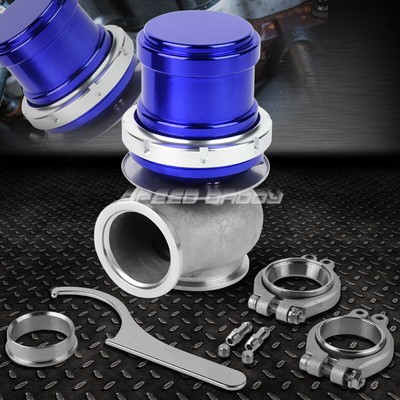 УНИВЕРСАЛЬНЫЙ ВНЕШНИЙ ТУРБОКОМПРЕССОР V-BAND 5 WASTEGATE ДИАМЕТРОМ 40 ММ С ДАВЛЕНИЕМ 14 ФУНТОВ на КВАДРАТНЫЙ ДЮЙМ + ПРУЖИНА СИНЕГО ЦВЕТА