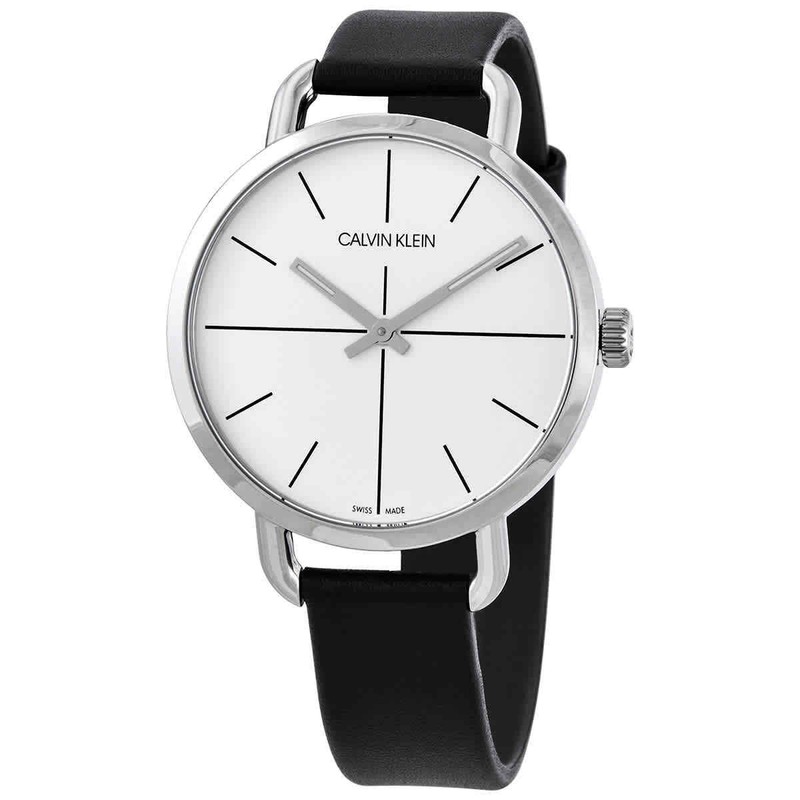 Calvin Klein Even Quartz Silver Dial Ladies Watch K7B231CY