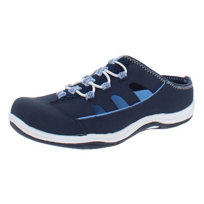 Easy Street Womens Barbara Navy Slip-On Sneakers Shoes 7 Narrow (AA,N) BHFO 5628