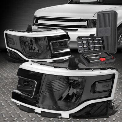 ДЛЯ 13-19 FORD FLEX ДЫМЧАТЫЙ КОРПУС ПРОЗРАЧНЫХ УГЛОВЫХ ФАР ГОЛОВНОГО СВЕТА + НАБОР ИНСТРУМЕНТОВ
