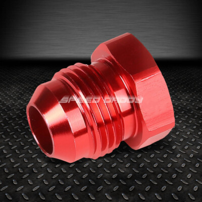 8AN AN-8 3/4 РАСШИРИТЕЛЬНЫЙ БОЛТ С АНОДИРОВАННОЙ ГАЙКОЙ ИЗ КРАСНОГО АЛЮМИНИЯ, ПЕРЕХОДНИК ДЛЯ СТОПОРНОГО ШТЕКЕРА