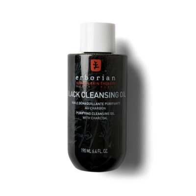 ERBORIAN KOREAN SKIN THERAPY BLACK CLEANSING OIL - 6.4 OZ/190 ML - NO BOX
