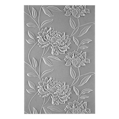 Spellbinders 3D Embossing Folder 5.5''X8.5''-Beautiful Blooms