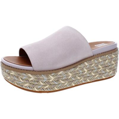 Женские босоножки на танкетке без шнуровки ELOISE Fitflop с открытым носком BHFO 3394