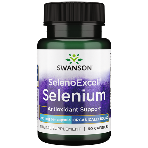 Swanson Selenoexcell Selenium 200 мкг 60 капсул