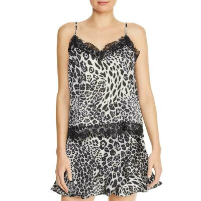 Women's BB Dakota Lace-Trim Leopard Camisole-100% Exclusive Size Small MSRP $68