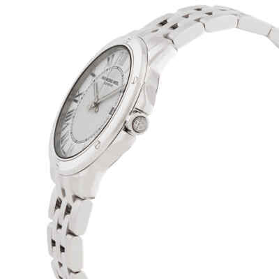 Pre-owned Raymond Weil Tango Quartz White Dial Men's Watch 5591-st-00308