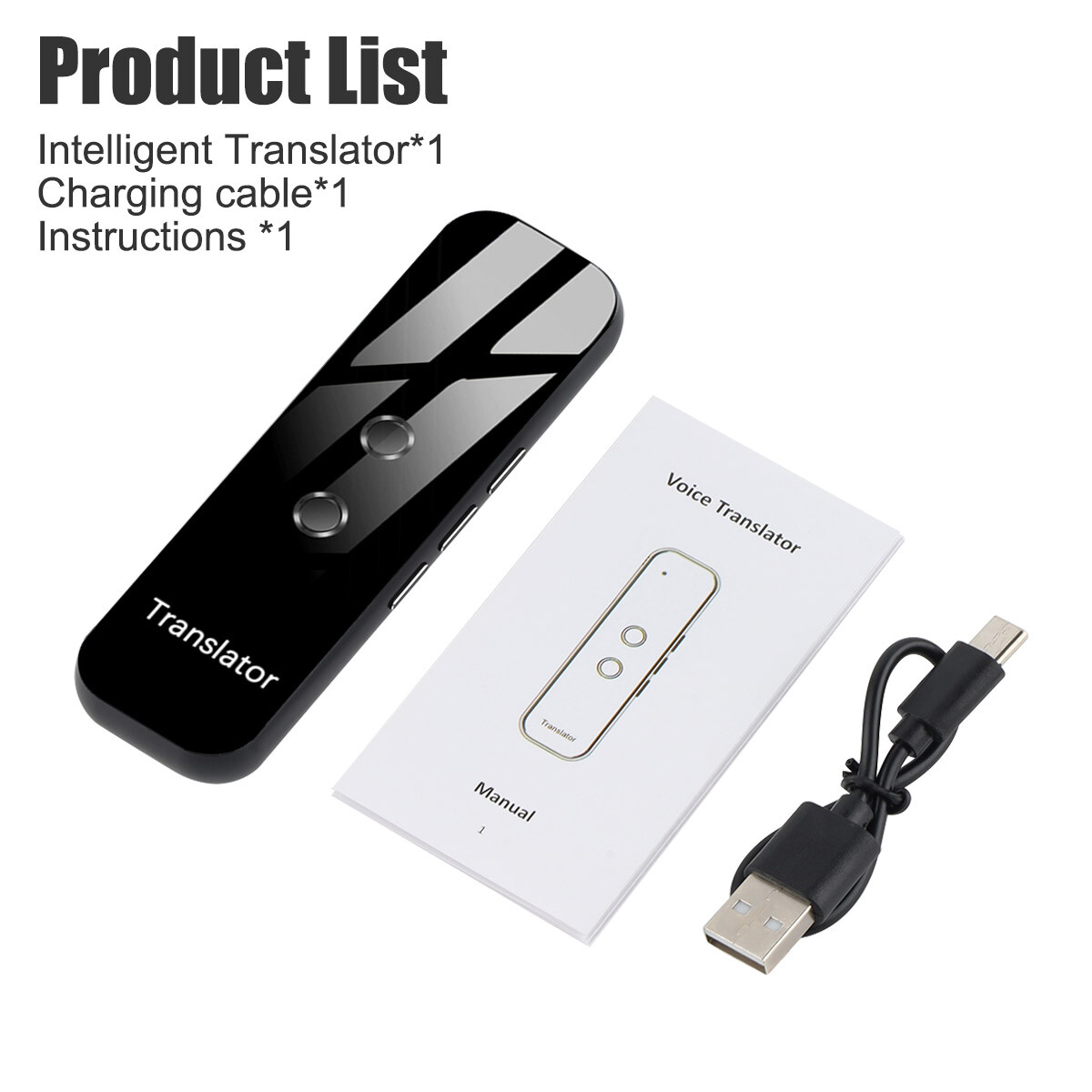 137 Languages Real-Time Translator Device WiFi Two-Way Instant Offline Translate