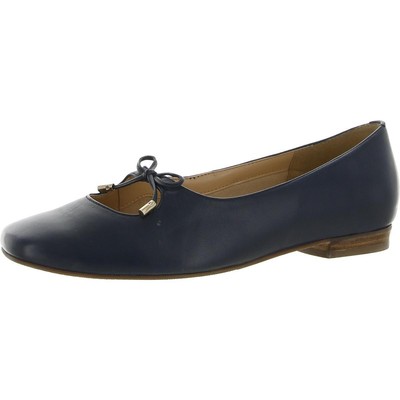

Женские балетки Trotters Honesty темно-синие без шнуровки, ширина 7 (C, D, W) BHFO 1941, Navy