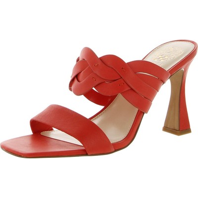 

Vince Camuto Женские кожаные туфли Rivky на каблуке-рюмочке с квадратным носком BHFO 8569, Rivky