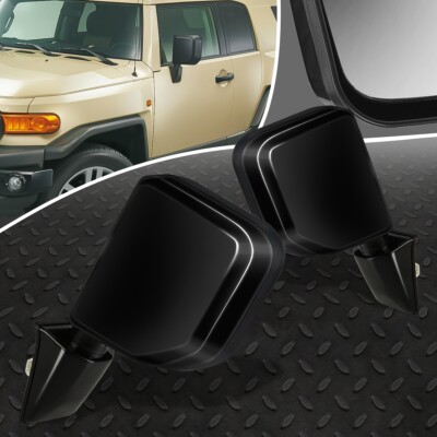 ДЛЯ 07-14 TOYOTA FJ CRUISER ПАРА ЗЕРКАЛ БОКОВОЙ ДВЕРИ С РУЧНОЙ РЕГУЛИРОВКОЙ В СТИЛЕ OE