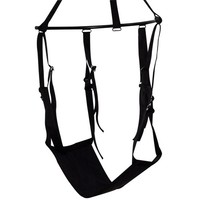 Sex & Liebesschaukel mit Liegefläche und Schlaufen höhenverstellbar
