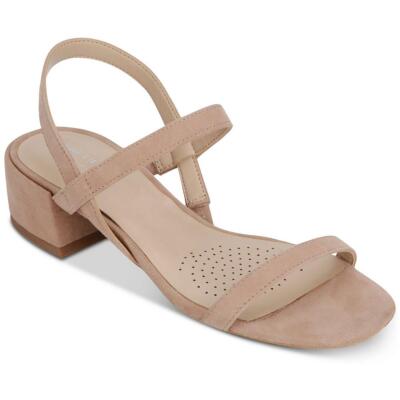 Kenneth Cole New York Женские простые бежевые сандалии Maisie Low с открытой пяткой BHFO 3667