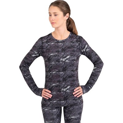 

Terramar Below Zero Crew Top 3.0 — женщины, Movement camo, Terramar