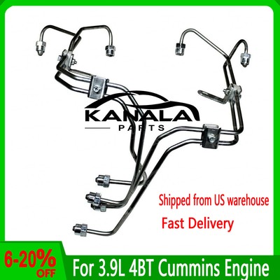 Fuel Injection Pump Tube High Pressure Oil Pipe For Cummins Parts 3960725 4BT US