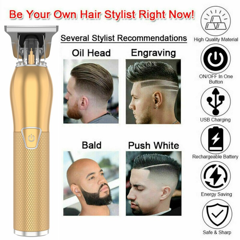 2021 Electric Hair Clipper Pro Zero Gapped Li Liner Mens Cordless Trimmer LC7303
