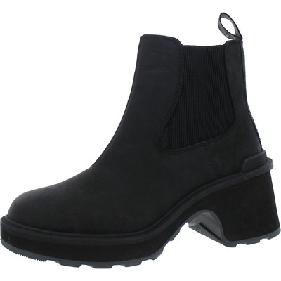 Черные ботинки Челси Sorel Womens Hi Line 7.5 Medium (B,M) BHFO 9072