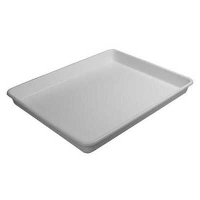Cesco 30x40x4 Deep Plastic Print Developing Tray with Flat Bottom #CL3040T