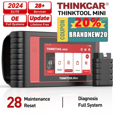 Thinktool Mini OBD2 Scanner All System Diagnostic Tool Code Reader IMMO TPMS 