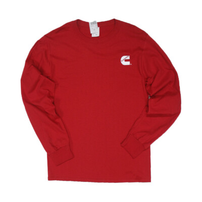 Cummins diesel red long sleeve t shirt top NEW tee apparel