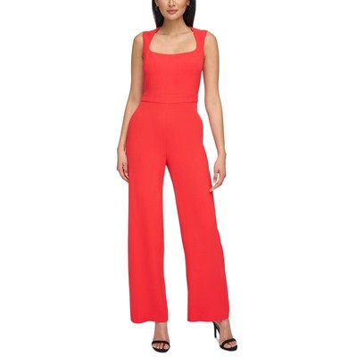 Женский комбинезон из эластичного крепа с открытой спиной Vince Camuto BHFO 6665