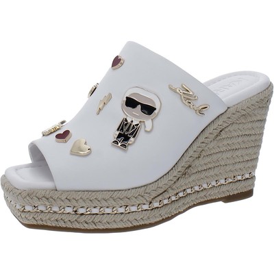 Женские эспадрильи Corissa Pins от Karl Lagerfeld Paris, белые, 10 средних размеров (B,M) 2484