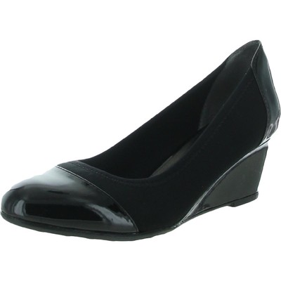 Женские туфли Juliana на танкетке LifeStride черного цвета, узкие 7,5 (AA,N) BHFO 8898