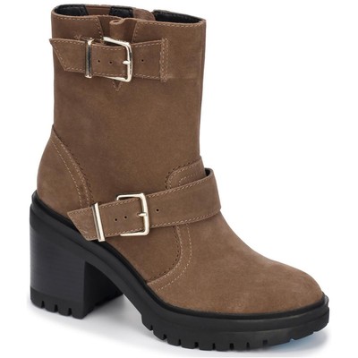 Женские ботильоны Kenneth Cole New York на высоком каблуке С пряжкой зеленого цвета BHFO 8716