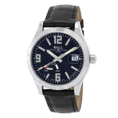 Pre-owned Ball Engineer Iii Automatic Black Dial Men's Watch Pm9026c-llcj-bk