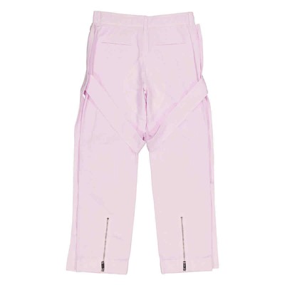 Pre-owned Burberry Ladies Pale Candy Pink Amelia Straight-leg Trousers